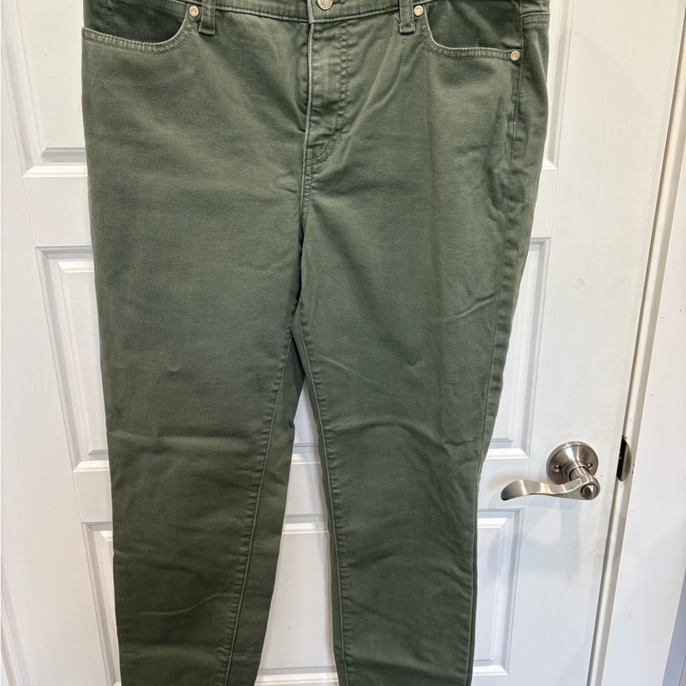 Talbots Men's Olive Slim Jeans